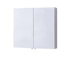 Manche Home 808998 Manche Double Door verspiegelt Medizinschrank, 55,9 cm von 58,4 cm