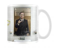 Better Call Saul (Badezimmer) Keramiktasse, mehrfarbig