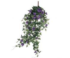 MICA Decorations PETUNIEN HAENGEND L80B20H15 D.VIOLETT Kunstpflanze, Polyester, 80 x 20 x 15 cm, 6-Einheiten