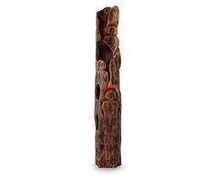 NOVICA 557.570,6 cm Frieden und Harmonie Wieder Holz Skulptur