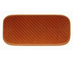 Dintex Bildschirmdiagonale Teppich Antirutschmatte Badewanne, 76 x 35 cm Terracota