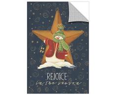 Jo Moulton Rejoice In The Season Wandbild, ablösbar, 40,6 x 61 cm