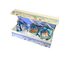 G. Debrekht Wildeness Glasfiguren 3er Set