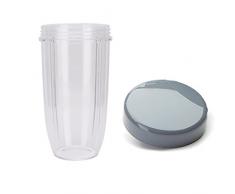 sduck Ersatzteile für NUTRiBULLET, Tasse Mixer Saftpresse Mixer Zubehör/Ersatzteil für NUTRiBULLET, 1 Jahr Garantie Lid & 32OZ