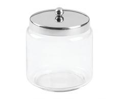 iDesign 22662EU Forma Apothekerglas für den Waschtisch, Glas, 8,9 x 0,254 x 11,43 cm, durchsichtig/poliert, Glas