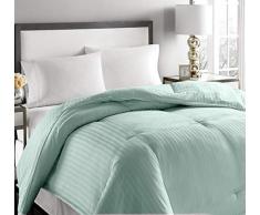 Blue Ridge Home Fashions, Inc. Übergroße Daunendecke aus Mikrofaser Full-Queen Aqua