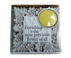 Driftwood Teelichthalter aus Treibholz Friendship is The Most.