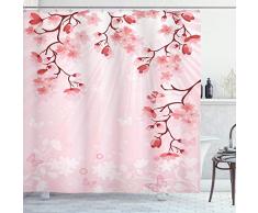 ambesonne Polyester-Decor Kollektion-Badezimmer Dusche Vorhang, Multi 4, 69W x 70L