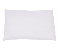 Soffim Faser Kopfkissen Base, 100% cotone-100% Polyester, Weiß, 45 x 75 x 10 cm