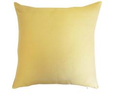 Craftbot Kissenbezug aus Seide, 38,1 x 38,1 cm 15x15 inch Straw