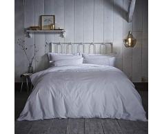 Bianca Cotton Soft Bettwäsche-Set für Doppelbett, Weiß
