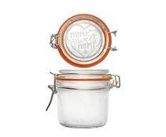 Home Home Home Sweet HOME Vorratsdosen, 6 Stück 200 ml durchsichtig
