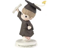 Precious Moments 193007 Your Story is Just Beginning Bisque Porcelain Figurine Figur, Porzellan, Mehrfarbig, One Size