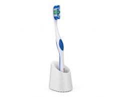 Proof Labs Zahnbürstenhalter und Rasierer Ständer für Waschbecken und Arbeitsplatte schwarz