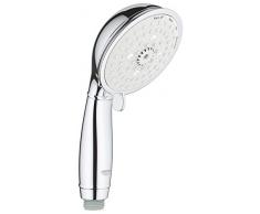 GROHE Tempesta Rustic 100 | Handbrause 4 Strahlarten | chrom | 26085001