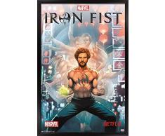 Unbekannt Trends International Wandposter FC Barcelona Neymar Jr Gerahmte Version 22.375 x 34