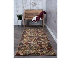 Universal für Teppiche, Läufer, Teppich, 221 x 79 cm, 8 Stück, Polypropylen, Beige, 221 x 79 cm x 0,43