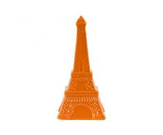 Urban Trends Keramik Eiffelturm Figur LG-Optik Orange, Orange