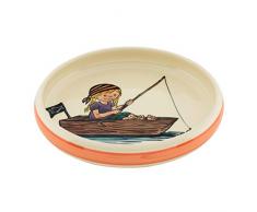 Kuhn Rikon 39518 Kinderteller Piratin 18cm, Mehrfarbig
