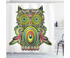 ambesonne Polyester-Decor Kollektion-Badezimmer Dusche Vorhang, Textil, Multi 12, 69W x 70L