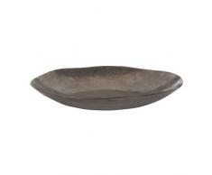 Lazy Susan /Home Zement Deko-Schale, Gunmetal