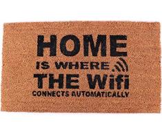 La Finesse Fußmatte aus Kokosfaser und PVC, One Size