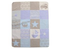 David Fussenegger Babydecke, Hellblau