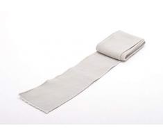 Rustler Grillzange, Pfannenwender, Gabel und Grillbürsten, grau, 110cm x 6cm