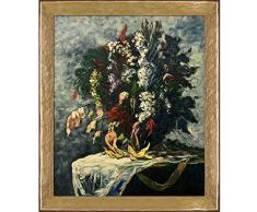 La Pastiche Gerahmtes Ölgemälde, Motiv: Floral Still Life, 71 x 61 cm, Mehrfarbig