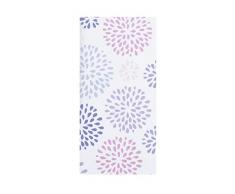 Mind Reader WALLFLOW-ASST Flower Locker, repositionierbar, magnetische Tapete, abnehmbare dekorative Wandabdeckung, Mehrfarbig, Vinyl, Blumen