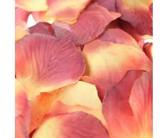 Firefly Imports Homeford Streudeko Rosenblätter, 400 Stück burgunderfarben