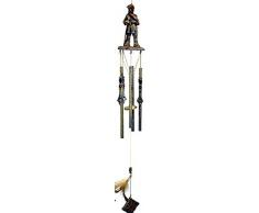 StealStreet 72502 81,3 cm Kleine Indianer Krieger mit Speer Mottoparty Poly Harz Windspiel