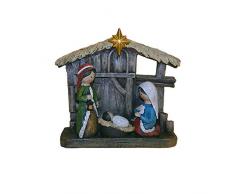 Transpac Weihnachtskrippe, Braun