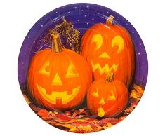 Real Pumpkins Halloween Dessertteller, 8 Karat