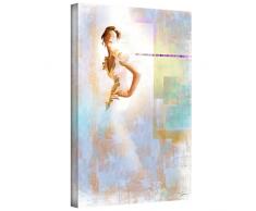 Greg Simanson Kunstdruck auf Leinwand, Motiv Diva I Abstrakt 12 by 18-Inch