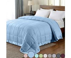 Downluxe Daunendecke Alternative King cool Blue