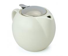 Zerojapan Runde Teekanne mit SLS-Deckel und Teesieb, 584 ml 23oz, 680CC Gelato Vanilla