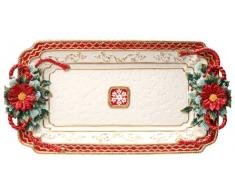 Cosmos Sensational Celebration Servierplatte, Weihnachtsstern, 50,8 cm