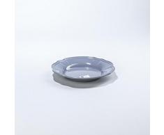 Baci Acryl Suppenteller 23 cm, Grey, 23 x 23 x 4 cm