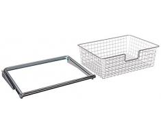 RUBBERMAID Configurations Schrank- und Drahtkorb Sliding Basket Titan