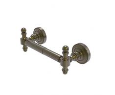 Allied Brass RD-24-ABR Retro Dot Collection 2 Post Toilettenpapierhalter, antikes Messing