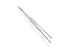 Leifheit Küchenpinzette 20cm, zum liebevollen Dekorieren und Anrichten, Küchenzange zum Wenden von Steaks, Grillzange, rostfreie Kochpinzette aus Edelstahl, spülmaschinenfeste Grillpinzette