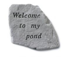 Kay Berry 66420 Dekostein Welcome to My Pond, Mehrfarbig