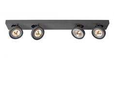 Lucide NENAD AR111 - Deckenstrahler - LED Dim. - G53 (AR111) - 4x10W 2700K - Grau