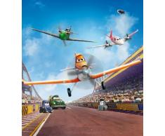 AG Design FTDxl 1933 Disney Planes, Papier Fototapete Kinderzimmer- 180x202 cm - 2 teile, Papier, multicolor, 0,1 x 180 x 202 cm