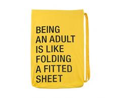 About Face Designs Wäschebeutel, Gelb, One Size