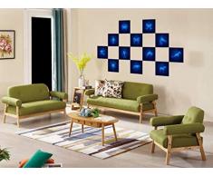 FLFK 12 Stück leuchtet im Dunkeln Wandaufkleber - Leuchtaufkleber - Ideal für Jungen, Mädchen, Babyzimmer, Wohnzimmer, Heimdekoration, 20 x 20 cm 20 * 20cm Gxl1652