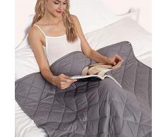 CosyLife Decke für Kinder, für Erwachsene, Grau 48x72 12lb grau