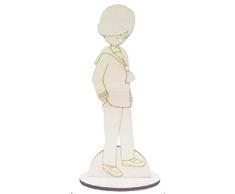 Dayka Trade Holzfigur, mehrfarbig, 17 cm