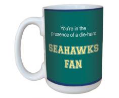 Tree-Free Greetings lm44819 Seahawks College Basketball Keramik Becher mit Henkel/, 15-Ounce